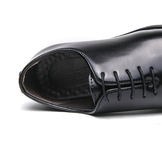 Zapatos de Cuero Elegantes con Cordones - Estilo Formal y Casual - Image 8
