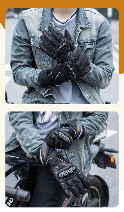 Guantes Térmicos para Motocicleta con Pantalla Táctil - Image 11