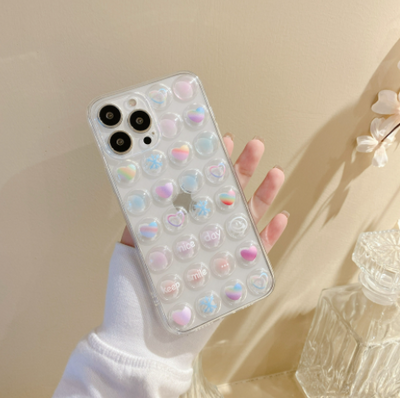 Funda Oso de Silicona con Burbujas Antiestrés para Celular - Image 4