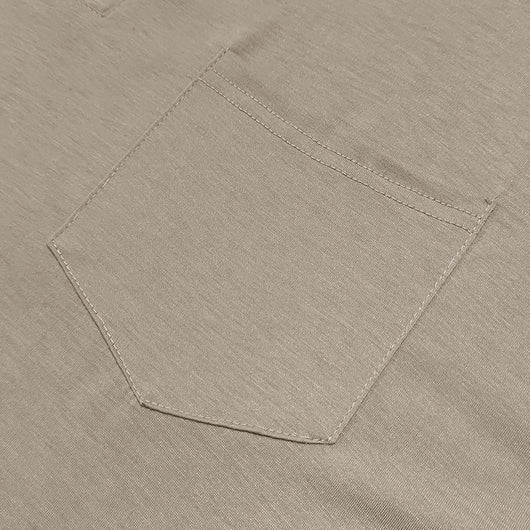 Camiseta Henley de Manga Larga para Hombre - Primavera y Otoño - Image 37