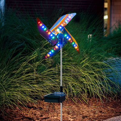 Molino Solar LED para Jardín - Decoración Exterior Luminosa con Energía Renovable - Image 8