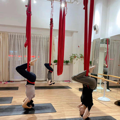Hamaca de Yoga Elástica de Tela Resistente - Una Pieza Versátil - Image 2