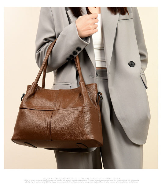 Bolso Tote de Cuero Suave para Mujer - Bolsa Mensajero Profesional - Image 24
