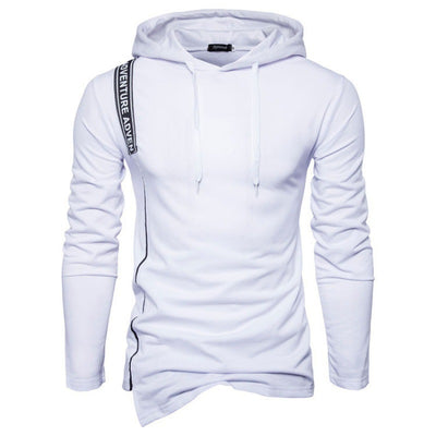 Sudadera Hoodie Pullover Manga Larga Talla Grande para Hombre