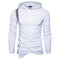 Sudadera Hoodie Pullover Manga Larga Talla Grande para Hombre