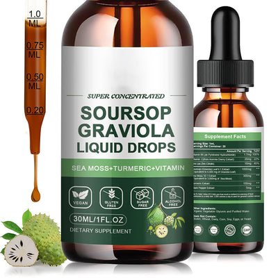 Gotas de Hoja de Guanábana 30ml - Extracto Natural Premium - Image 4