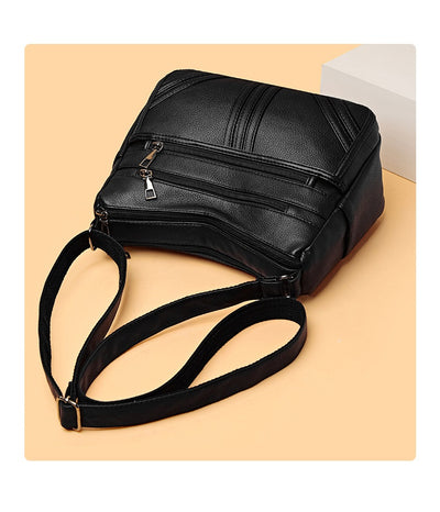 Bolso Crossbody de Cuero Suave Texturizado para Mujer - Image 16