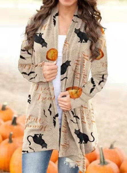 Cardigan Corto Estampado Temática Halloween - Image 3