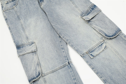 Overol Denim Punk para Hombre - Diseño Costura Reforzada - Image 15