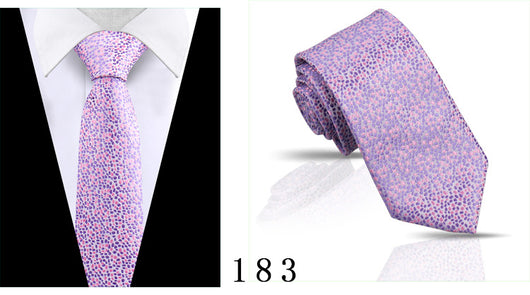 Corbata Casual Ejecutiva de Poliéster Jacquard para Hombre - Image 63