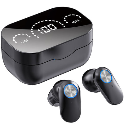 Auriculares Inalámbricos Bluetooth con Linterna LED y Control Táctil - Image 5