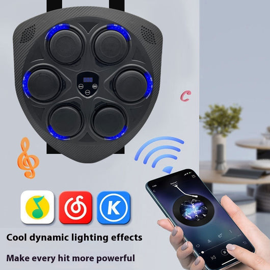 Saco de Boxeo Inteligente con Bluetooth y Música para Entrenamiento - Image 8