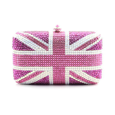 Clutch de Lujo con Cristales Brillantes