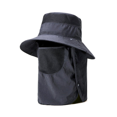 Gorro de Pesca Multifuncional con Protección Solar para Hombre - Image 14