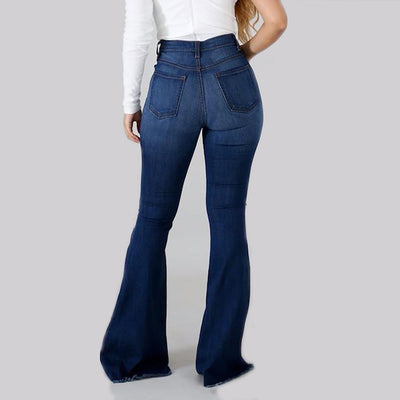 Jeans Ajustados Rotos para Mujer con Realce de Glúteos - Image 12