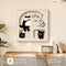 Type B Cat Fat Home Run 30 Cm Embossed Film Black Frame