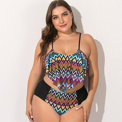 Traje de Baño Rayas Diamante Bicolor - Image 10