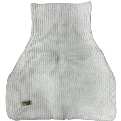 Poncho Cuello Alto con Abertura Lateral - Bufanda Tejida Térmica - Image 13