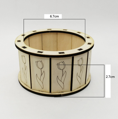 Caja Fuerte de Madera con Candado de Transmisión Mecánica - Image 5
