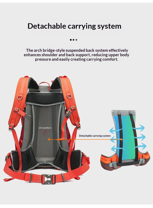 Mochila de Montaña Impermeable de Gran Capacidad Ultraligera - Image 12