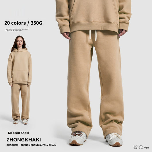 Pantalones Deportivos Holgados para Hombre - Diseño Liso y Cómodo - Image 10