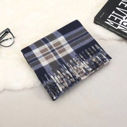 Bufanda Reversible de Cuadros Clásica para Otoño e Invierno - Unisex con Terciopelo Suave - Image 15