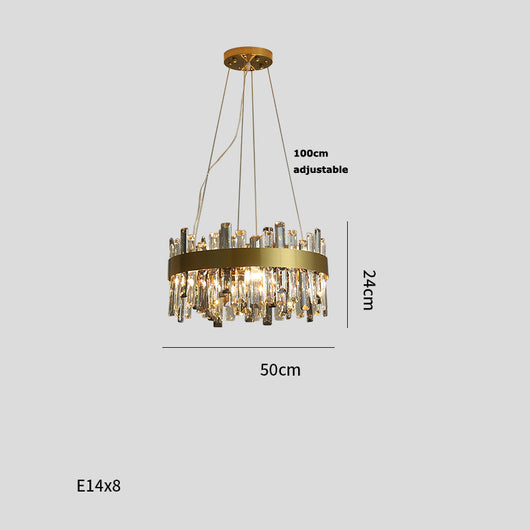 Lámpara de Araña de Cristal para Sala Elegante y Moderna - Image 10