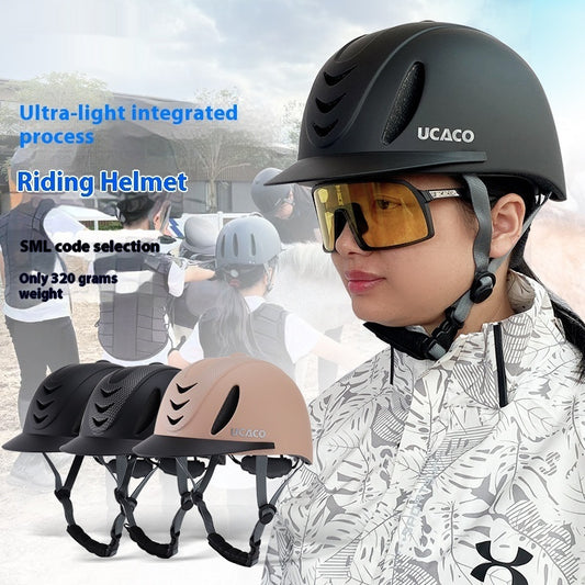 Casco de Equitación Transpirable para Adultos y Niños - Protección Certificada