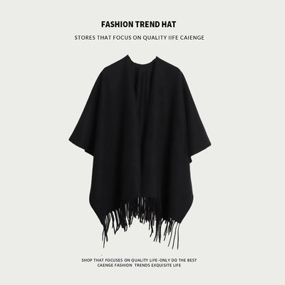 Abrigo Capa Casual Extragrueso para Mujer - Image 16