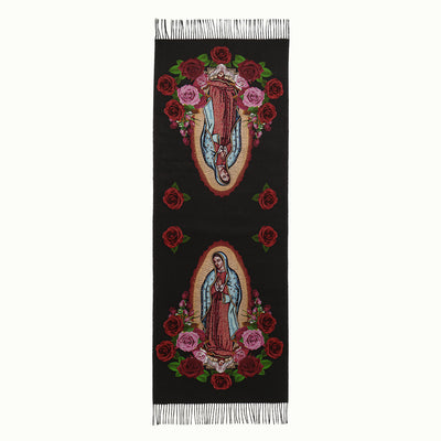Bufanda de Cachemira Virgen Estampada para Mujer - Chal Versátil y Abrigador de Alta Calidad - Image 11