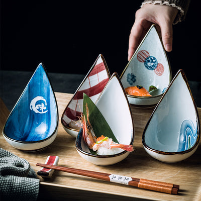 Plato de Cerámica Japonesa para Aperitivos y Condimentos - Image 23