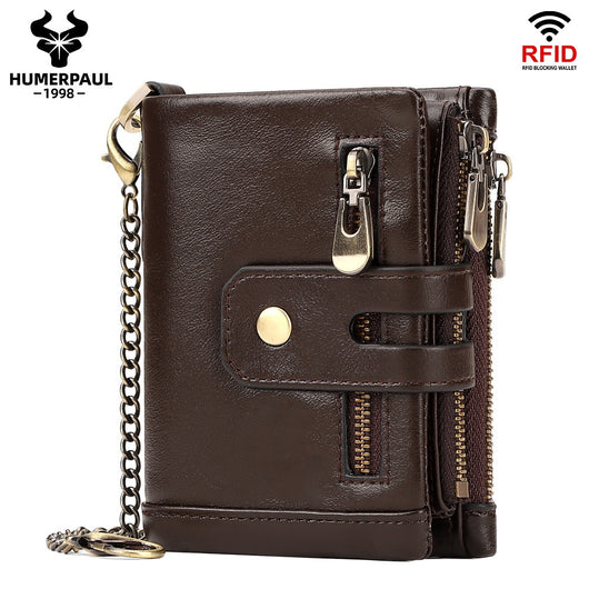 Billetera Trifold Multicolor para Hombre - Diseño Personalidad - Image 5