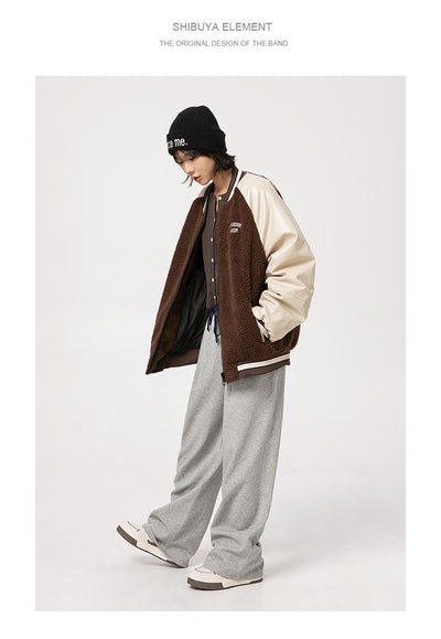 Chaqueta de Cuero PU Estilo Retro Americano con Letras Bordadas para Hombre - Image 20