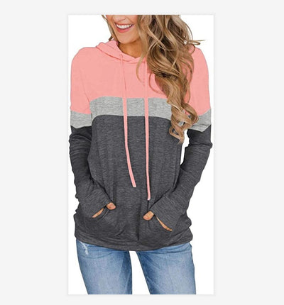 Sudadera Estampada con Capucha y Bolsillos para Mujer - Image 5