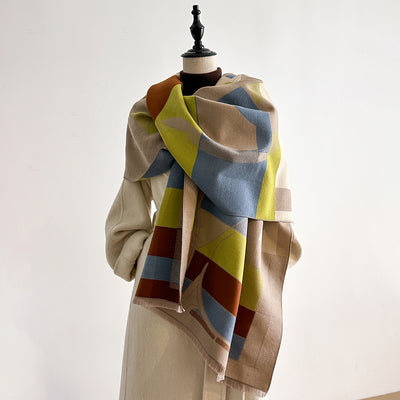 Elegante Chal de Cachemira Estilo Europeo - Bufanda Premium - Image 29