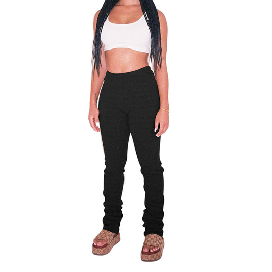 Pantalones Rectos Slim Fit Lisos para Mujer - Comodidad y Estilo - Image 2
