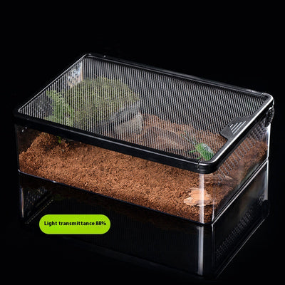 Jaula Cilíndrica Antiescapes para Tortugas, Hámsters y Serpientes - Comedero Automático - Image 4