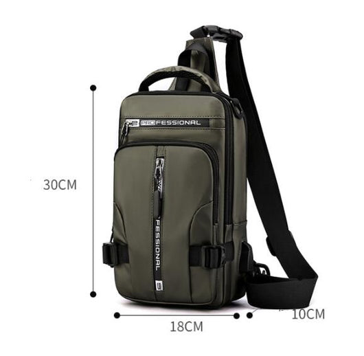 Bolsa Bandolera Multifuncional para Hombre - Estilo Casual y Versátil - Image 8