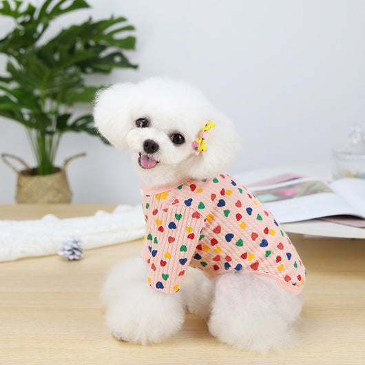 Playera Base Bicolor para Mascotas de Dos Patas - Image 8