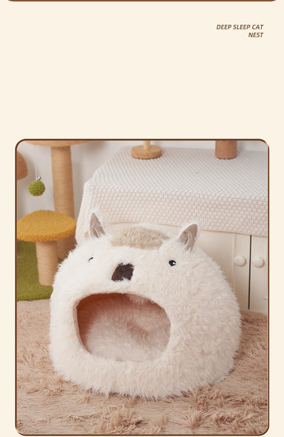 Cama Térmica Acogedora para Gatos y Perros - Refugio Cálido Invierno - Image 4