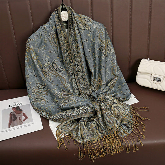 Pashmina Estampada para Mujer - Bufanda Cálida y Elegante - Image 10