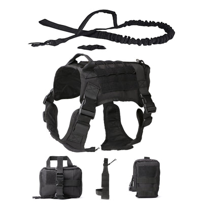 Chaleco Táctico para Perros Conjunto de 5 Piezas - Ropa de Protección Canina - Image 3