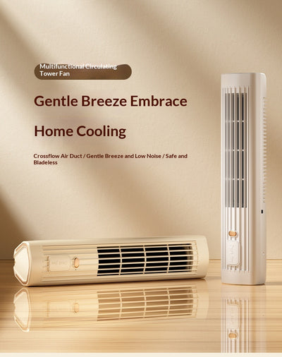 Ventilador de Escritorio Multifuncional Blanco con Función de Pie para Oficina - Image 27