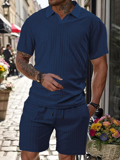 Pantalones Cortos Casuales para Hombre con Tela Jacquard Micro-elástica Transpirable - Image 13