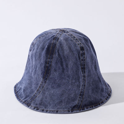 Gorra Bucket Denim Lavado para Mujer - Estilo Casual - Image 3