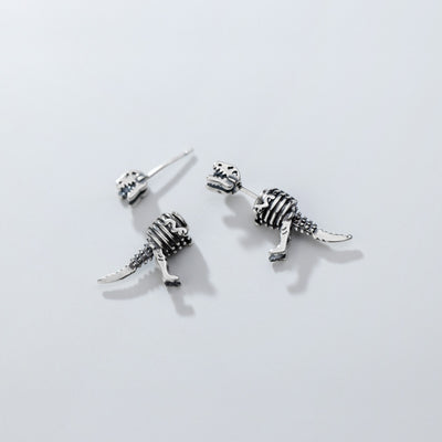 Aretes Dinosaurio Fashion - Joyería Temperamento y Personalidad - Image 2