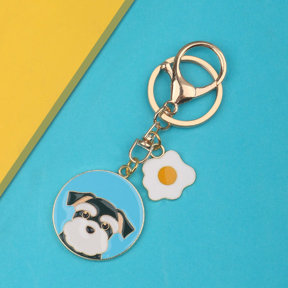 Chaveiro de Casal com Pingente Personalizado de Design Exclusivo