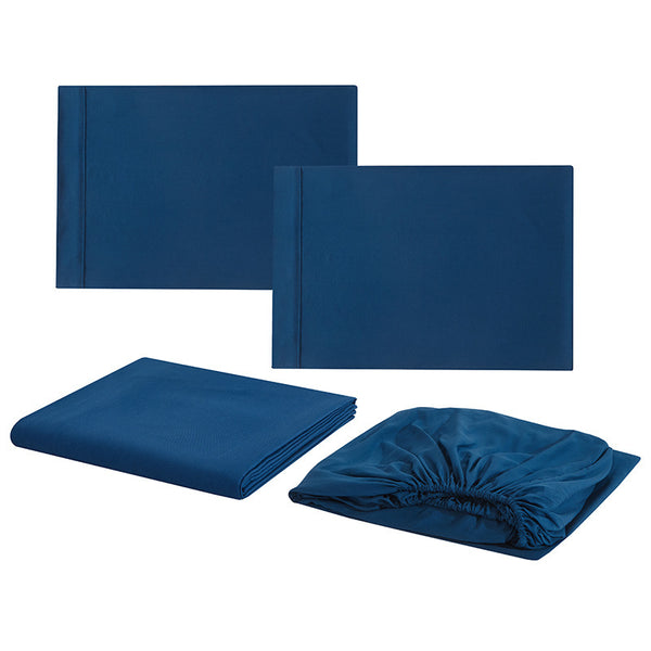 Juego de Cama 4 Piezas con Tiras Decorativas - Image 6