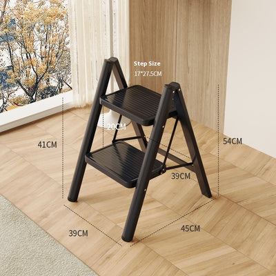Escalera Roja Plegable para Plantas - Soporte Compacto sin Ocupar Espacio - Image 2