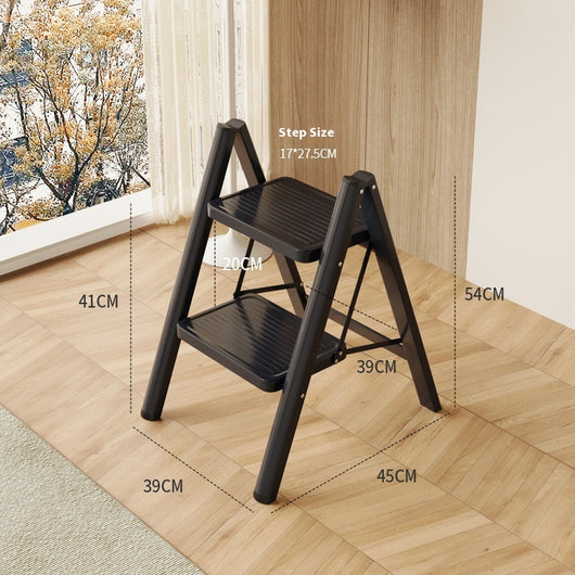 Escalera Roja Plegable para Plantas - Soporte Compacto sin Ocupar Espacio - Image 2